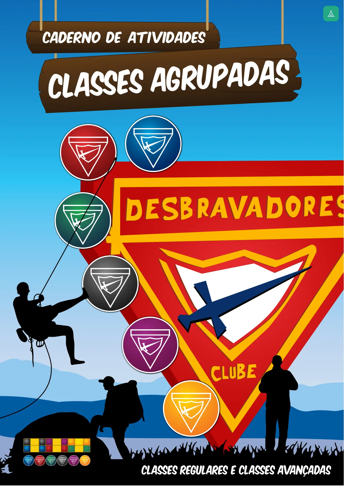 Capa — Caderno de atividades agrupadas