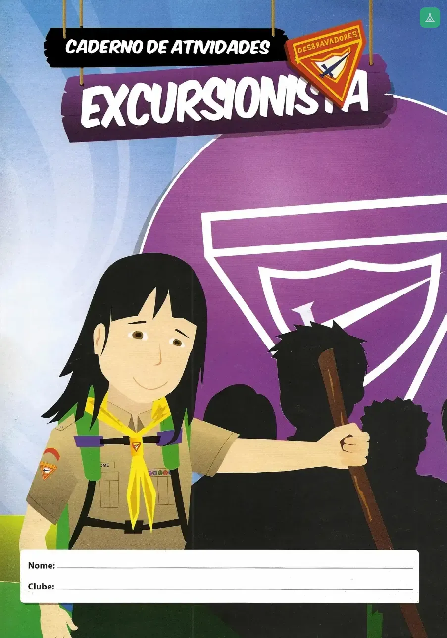 Capa — Caderno de Excursionista