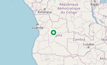 Mapa de Angola