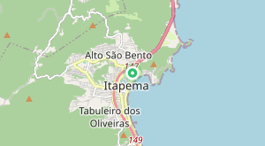 Mapa de Itapema