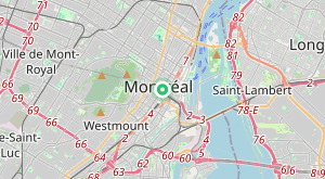 Mapa de Montreal