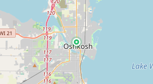 Mapa de Oshkosh