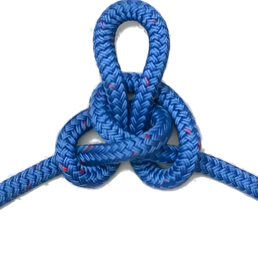 Nudo Mariposa Alpino — paso a paso