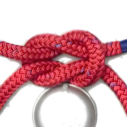 Half Knot — step by step