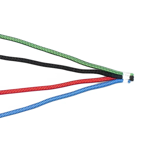 Four Strand Square Sinnet — step by step