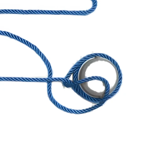 Lighterman's Hitch — step by step
